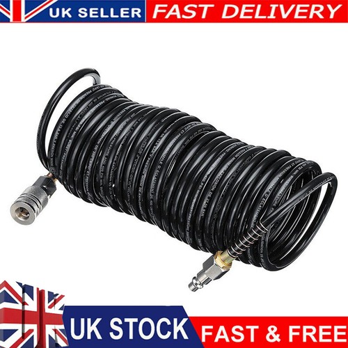 Black air compressor hose - hose, line