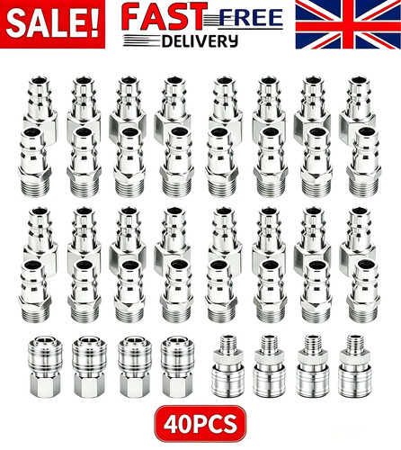 40pcs bsp euro - 1/4", air