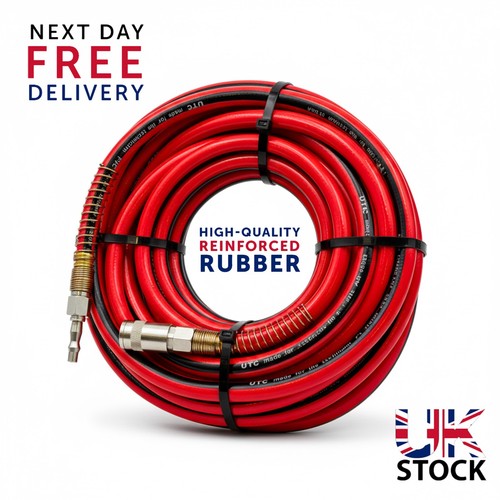 Air hose 15m 8mm - bar, rubber