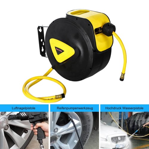 Etractable 33ft air hose - air, reel